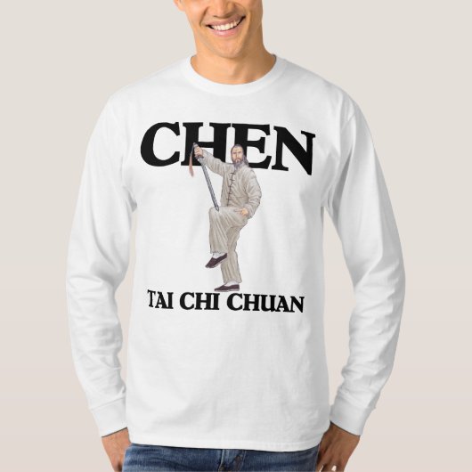 T-shirt Chi Chuan - épée droite de Chen Tai (Devant)