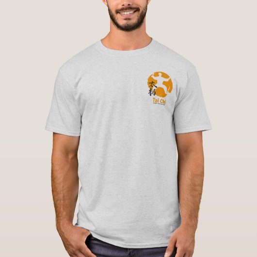 T-shirt Chi de Tai (gris de cendre) (Devant)