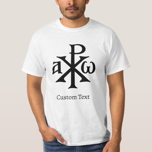 T-shirt Chi Rho Christogram (Devant)