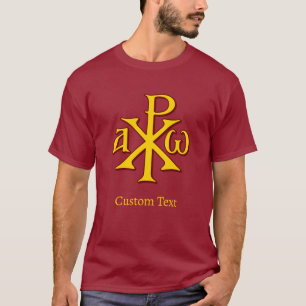 T-shirt Chi Rho Christogram