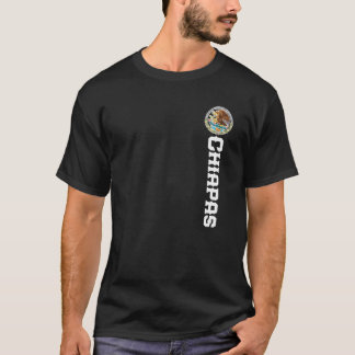 T-shirt Chiapas Mexique Camisa Mexicaine Hommes Femmes Enf