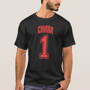 T-shirt Chiara Supporter Numéro 1 Plus Grand Ventilateur