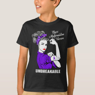 T-shirt Chiari Malformation Guerrier Incassable Chemise Aw