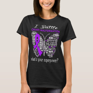 T-shirt Chiari Mois de sensibilisation à la malformation 