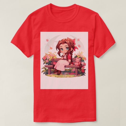 T-shirt chibi aerith (Design devant)
