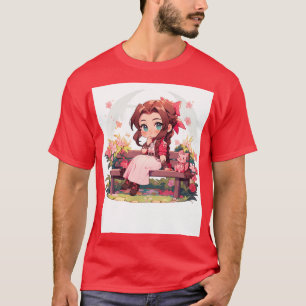 T-shirt chibi aerith