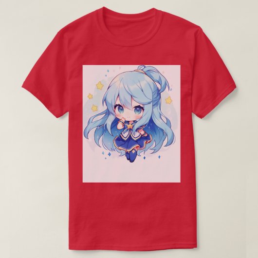 T-shirt chibi aqua 1 (Design devant)