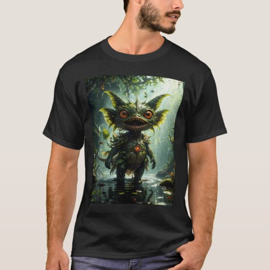 T-shirt Chibi Aquatic Goblin (Devant)