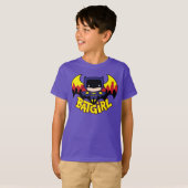 T-shirt Chibi Batgirl avec Gotham Skyline & Logo (Devant entier)