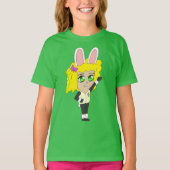 T-shirt chibi bunnygirl (Devant)