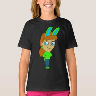 T-shirt chibi bunnygirl