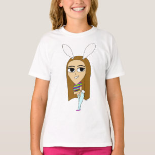 T-shirt chibi bunnygirl