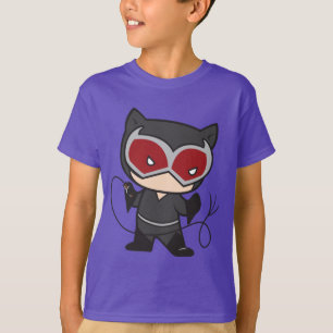 T-shirt Chibi Catwoman à deux côtés