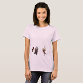 T-shirt Chibi Chainsaw et Majini (Devant entier)