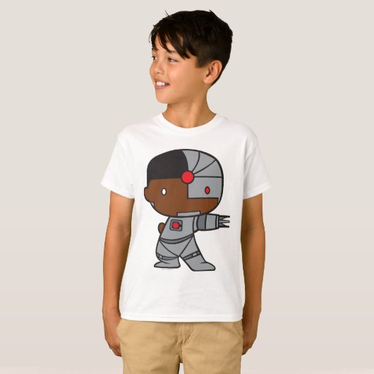 T-shirt Chibi Cyborg (Devant entier)