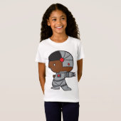 T-Shirt Chibi Cyborg à deux côtés (Devant entier)