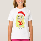 T-shirt Chibi de Noël (Devant)