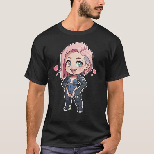 T-shirt Chibi girl (Devant)