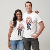 T-shirt Chibi girl (Unisexe)