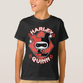 T-shirt Chibi Harley Quinn Splits (Devant)