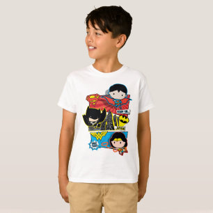 T-shirt Chibi Heroes Ready For Action!