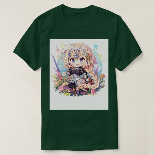 T-shirt chibi jeanne d arc (Design devant)