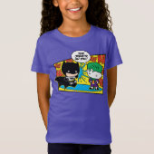 T-Shirt Chibi Joker Pranking Chibi Batman (Devant)