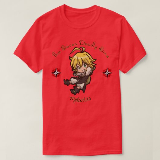 T-shirt Chibi Meliodas (Design devant)