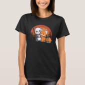 T-shirt Chibi Panda Ours Hugs Rouge Panda - Enfants (Devant)