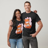 T-shirt Chibi Red Panda With Boba Tea Bubble Otaku Anime B (Unisexe)