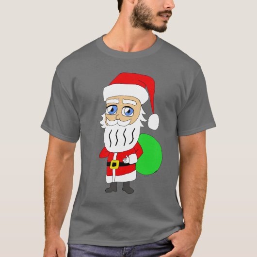 T-shirt Chibi Santa Claus (Devant)