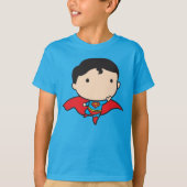 T-shirt Chibi Superman à deux côtés (Devant)