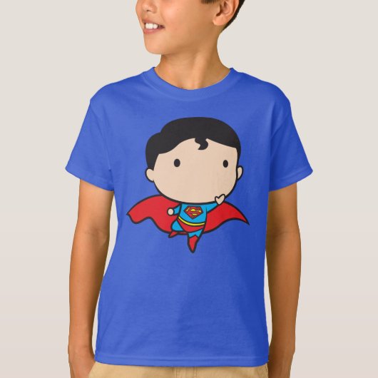 T-shirt Chibi Superman à deux côtés (Devant)
