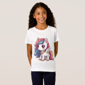 T-shirt Chibi Unicorn (Devant entier)
