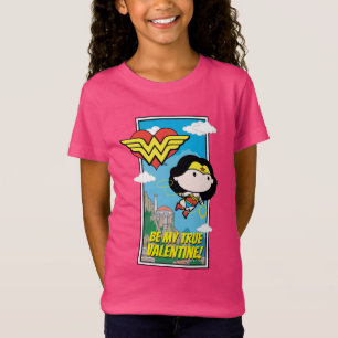 T-Shirt Chibi Wonder Woman - Be My True Valentine