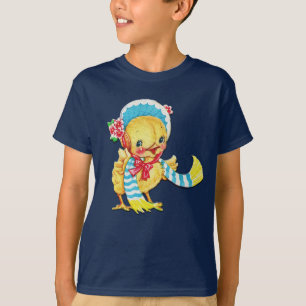 T-shirt Chic Bébé Chic Bleu Unisex T Chemise