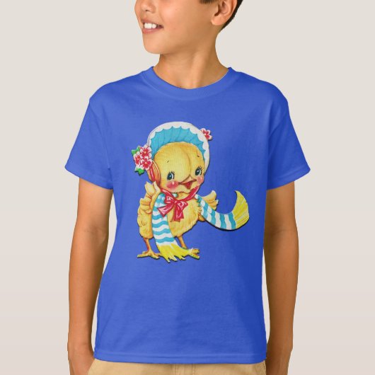 T-shirt Chic Bébé Chic Bleu Unisex T Chemise (Devant)