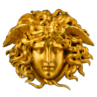Chic Elegant Or Français Medusa Haute Couture