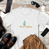 T-shirt Chic et élégant sapin de Noël vert Joyeux Noël