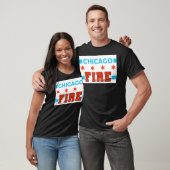T-shirt Chic Fire Department CFD Chicgo First (Unisexe)