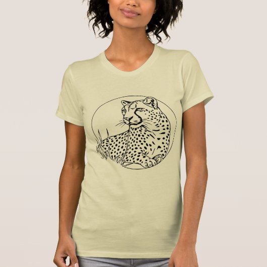 T-shirt Chic Leopard – Bold & Stylish Everyday Wear (Devant)