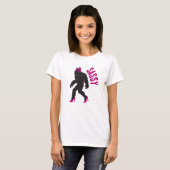 T-shirt Chic Sassy Sasquatch (Big Foot) (Devant entier)