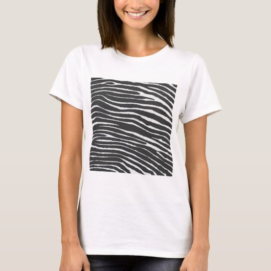 T-shirt Chic Zebra Print (Devant)