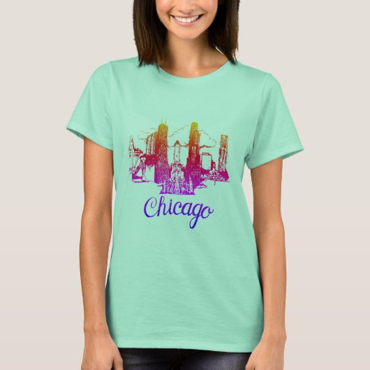 T-shirt Chicago (Devant)