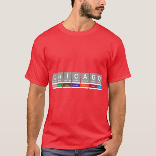 T-shirt Chicago 2 (Devant)