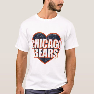 T-shirt Chicago Bears Heart
