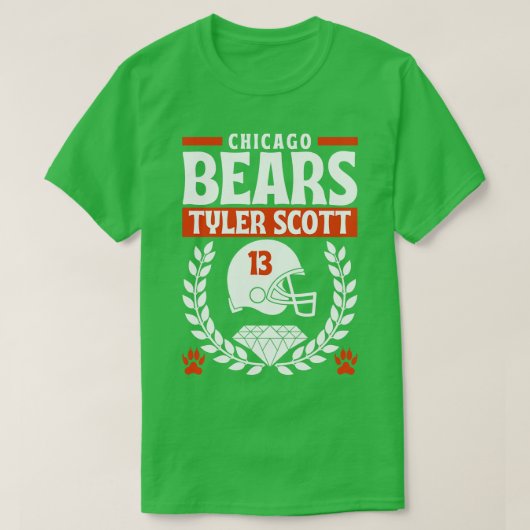 T-shirt Chicago Bears Tyler 13 Edition (Design devant)