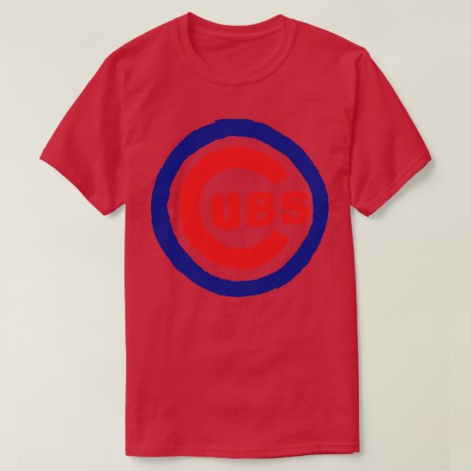T-shirt Chicago Cuuuuuuubs (Design devant)