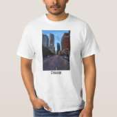 T-shirt Chicago Evening Drive (Devant)
