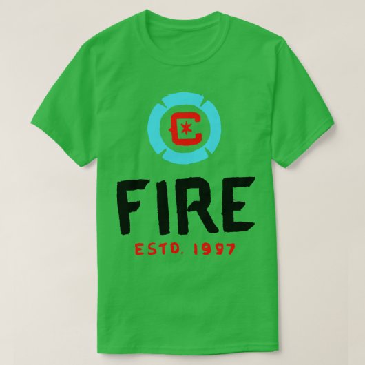 T-shirt Chicago Fireee (Design devant)